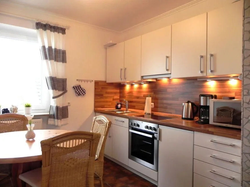 Ferienwohnung *Jessen´s Wattblick* Wittdün auf Amrum - Küche in der Ferienwohnung Jessen´s Wattblick in Wittdün auf Amrum