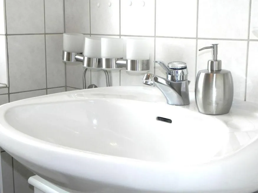 Ferienwohnung *Jessen´s Wattblick* Wittdün auf Amrum - Badezimmer in der Ferienwohnung Jessen´s Wattblick in Wittdün auf Amrum