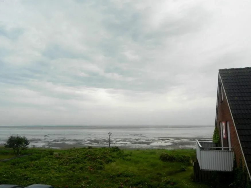 Ferienwohnung *Jessen´s Wattblick* Wittdün auf Amrum - Ausblick auf das Wattenmeer von der Ferienwohnung Jessen´s Wattblick in Wittdün auf Amrum