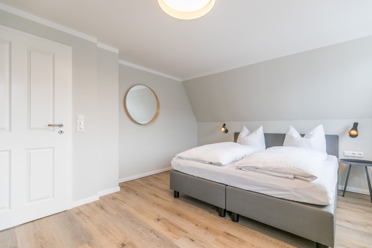 Ferienhaus Wellenhus Boxspringbett