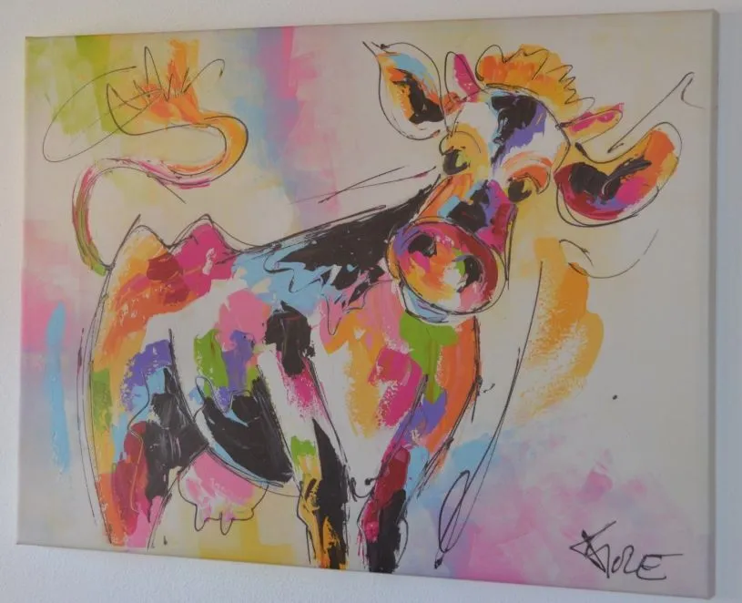 Bunte Kuh - Feriendorf Via Claudia Haus 52 Lechbruck am See -
