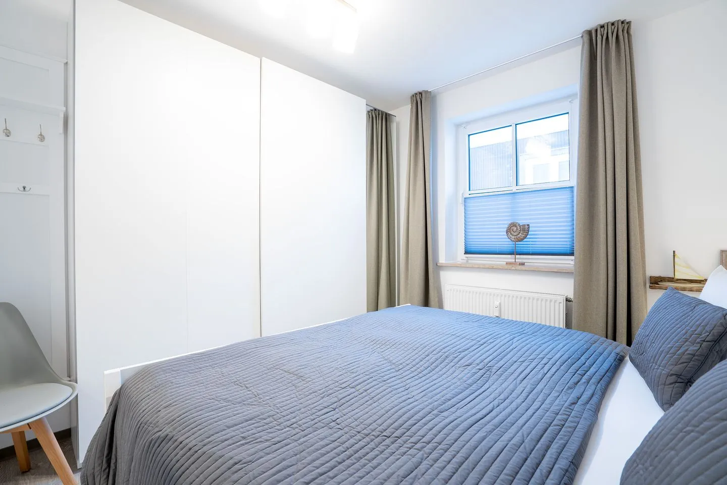 (GAR4c) Ferienwohnung "Ditscher 2" im Appartementhaus "Seelust" Niendorf - Schlafzimmer