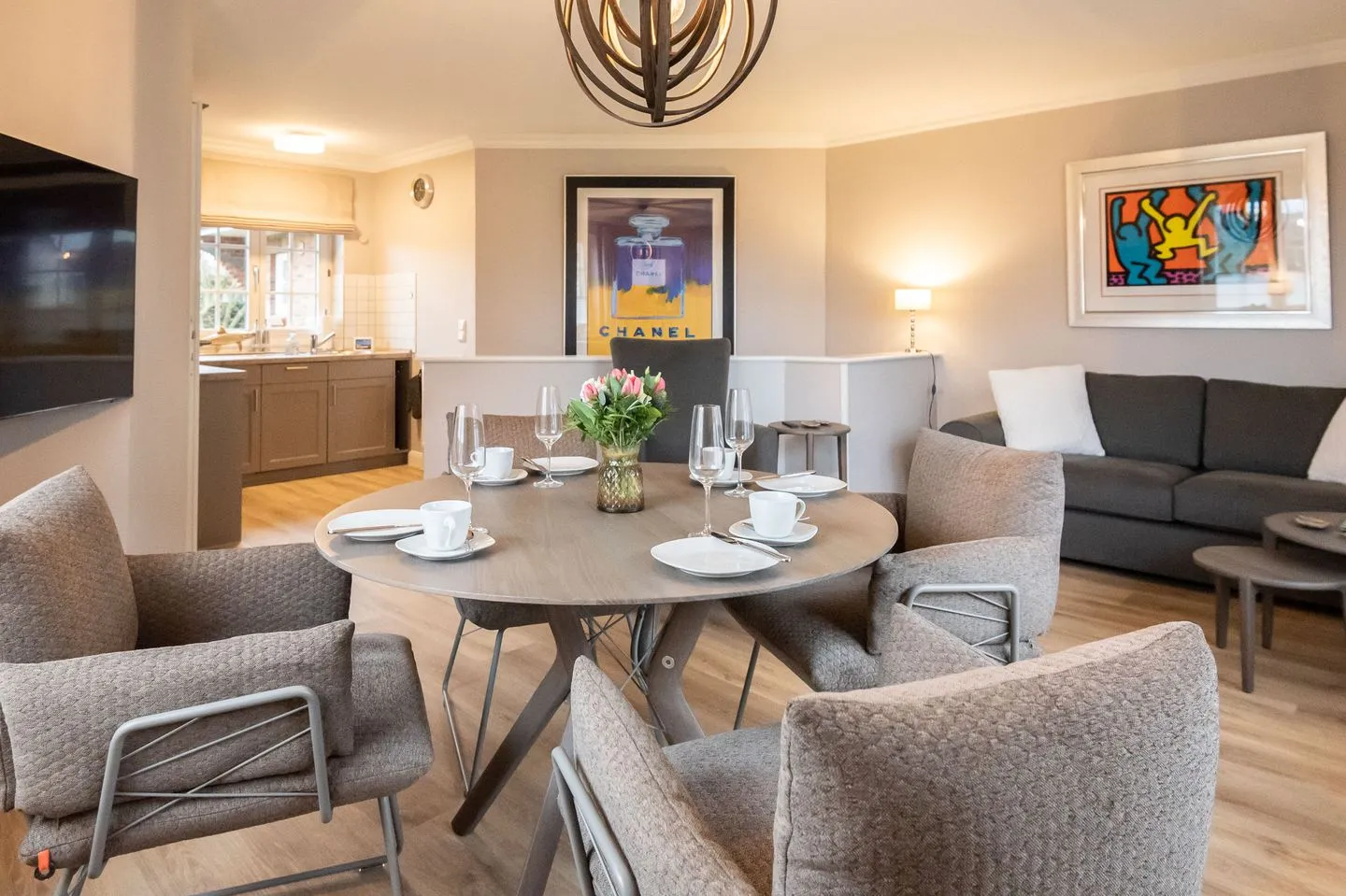 Achter Dünem, Whg. 4 Wenningstedt - Wohnzimmer