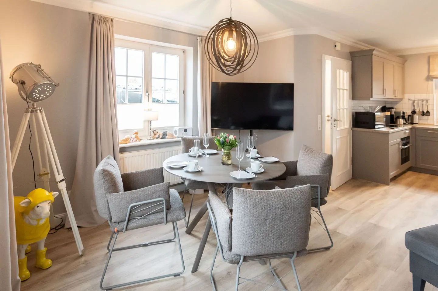 Achter Dünem, Whg. 4 Wenningstedt - Wohnzimmer