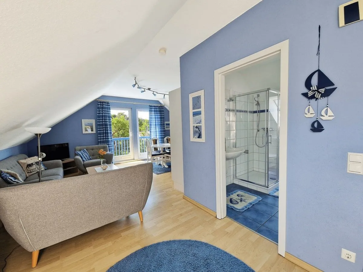 (STR132b) Ferienwohnung " Maren am Meer -Meerwohnung" F*** Niendorf - Wohnzimmer