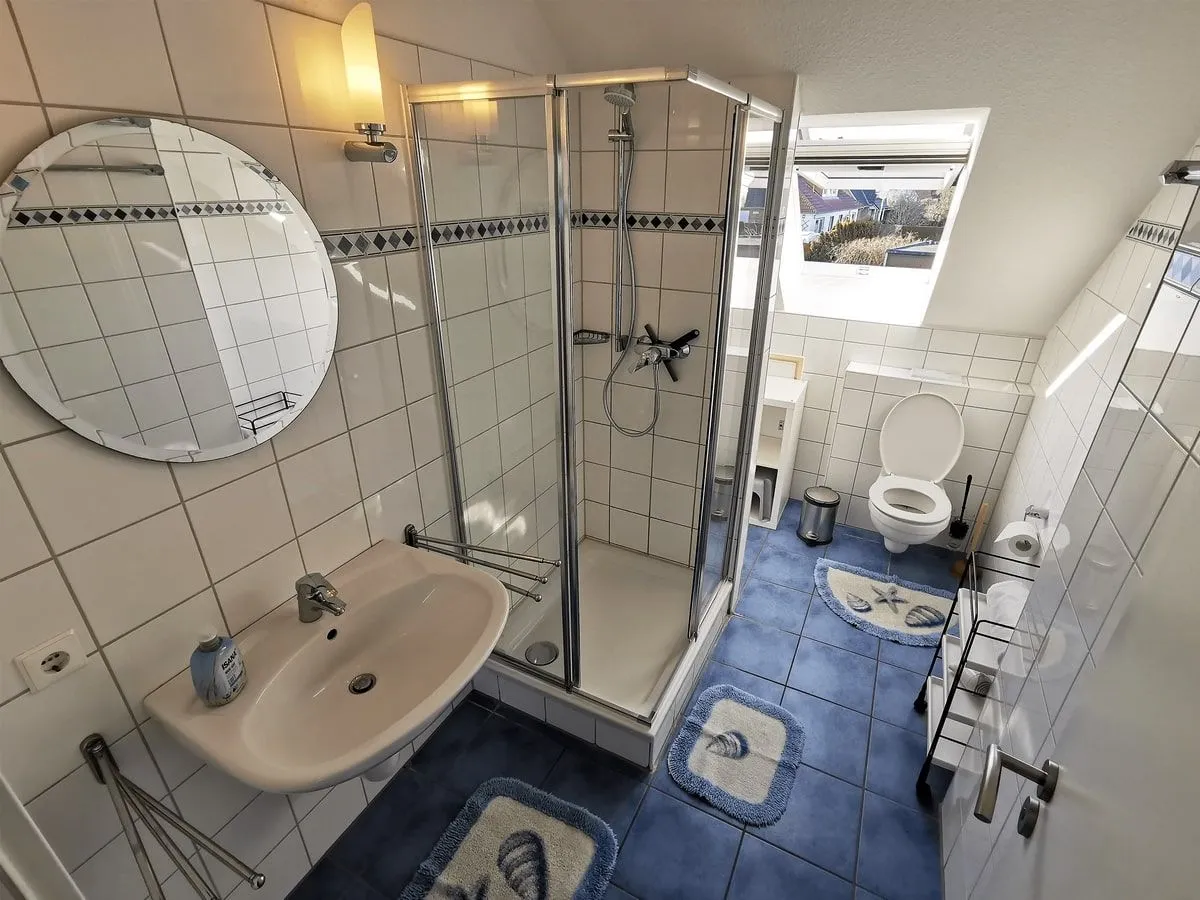 (STR132b) Ferienwohnung " Maren am Meer -Meerwohnung" F*** Niendorf - Badezimmer