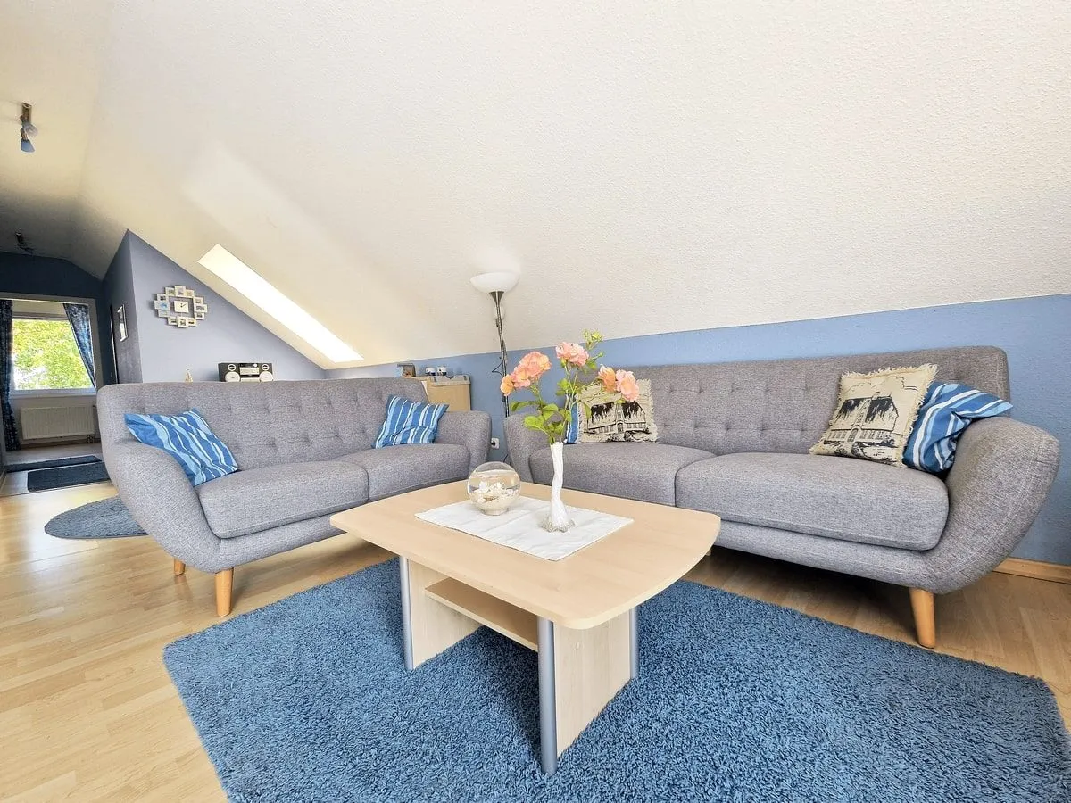 (STR132b) Ferienwohnung " Maren am Meer -Meerwohnung" F*** Niendorf - Wohnzimmer