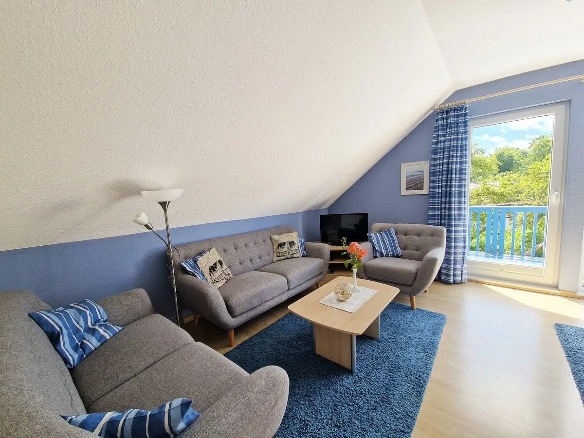 (STR132b) Ferienwohnung " Maren am Meer -Meerwohnung" F*** Niendorf - Wohnzimmer