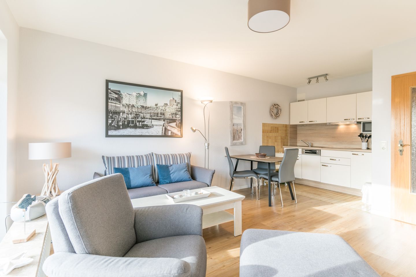 Nordseeblick, Whg. 12 Wohnzimmer