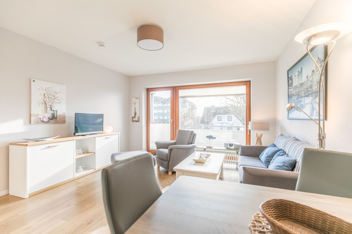 Nordseeblick, Whg. 12 Wohnzimmer