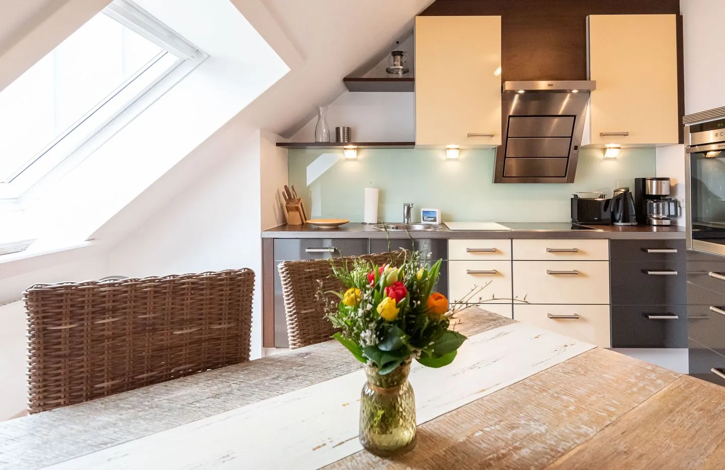 Käpt'n Nelson Loft Wenningstedt - Küche / Küchenzeile