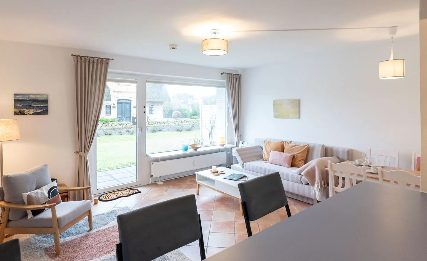 Haus Heidehörn, App. 5 Wenningstedt - Wohnzimmer