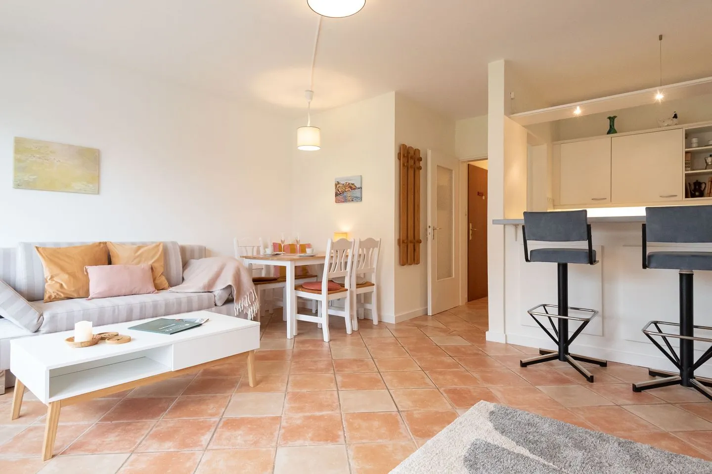 Haus Heidehörn, App. 5 Wenningstedt - Wohnzimmer