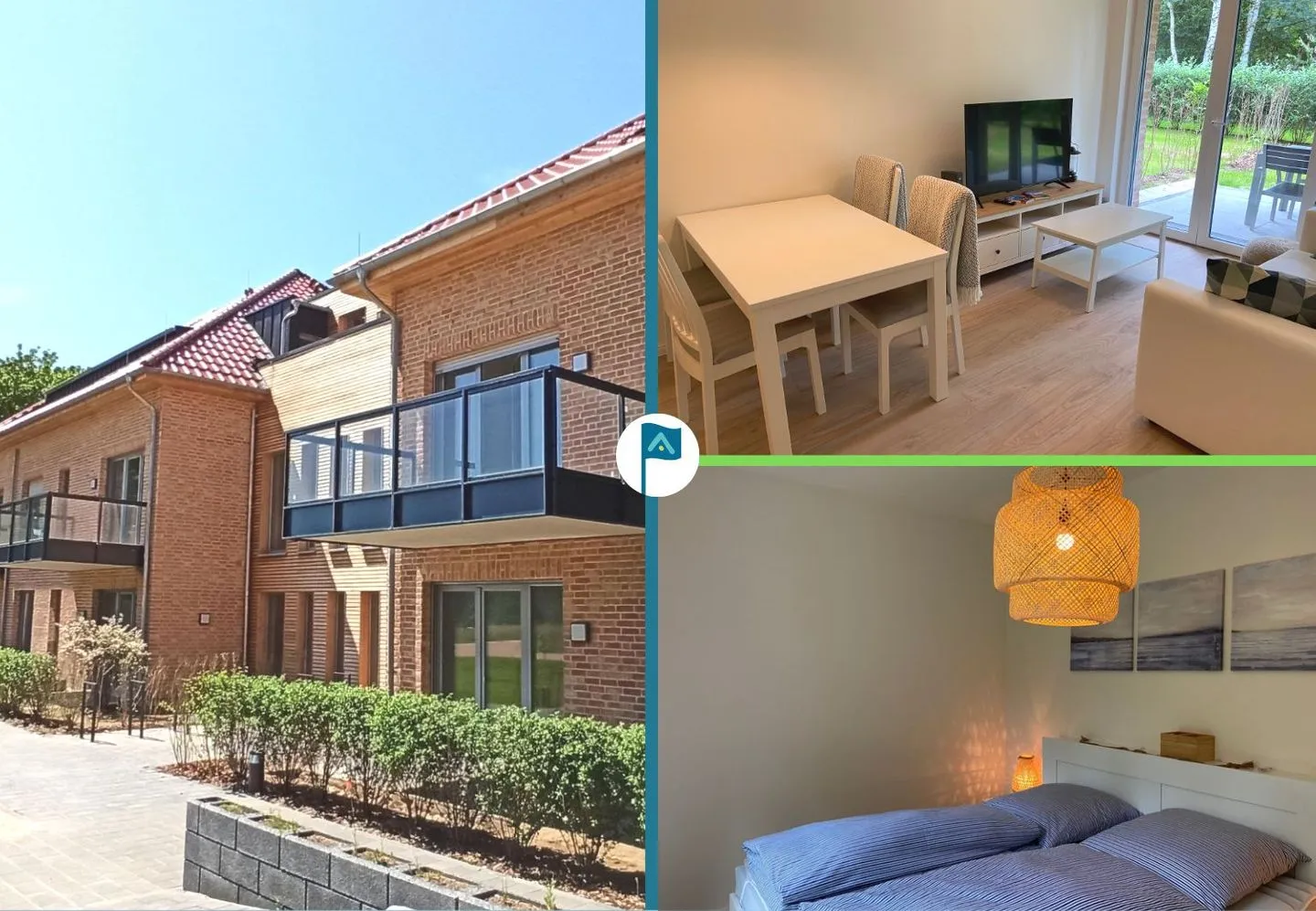 Ferien am Südstrand Ferienwohnung 0.5/ Ehm Wyk auf Föhr -