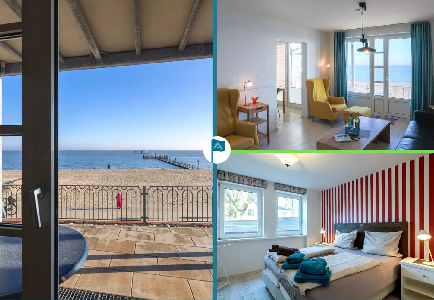 Nordland Appartements Wohnung Seeland Wyk auf Föhr -