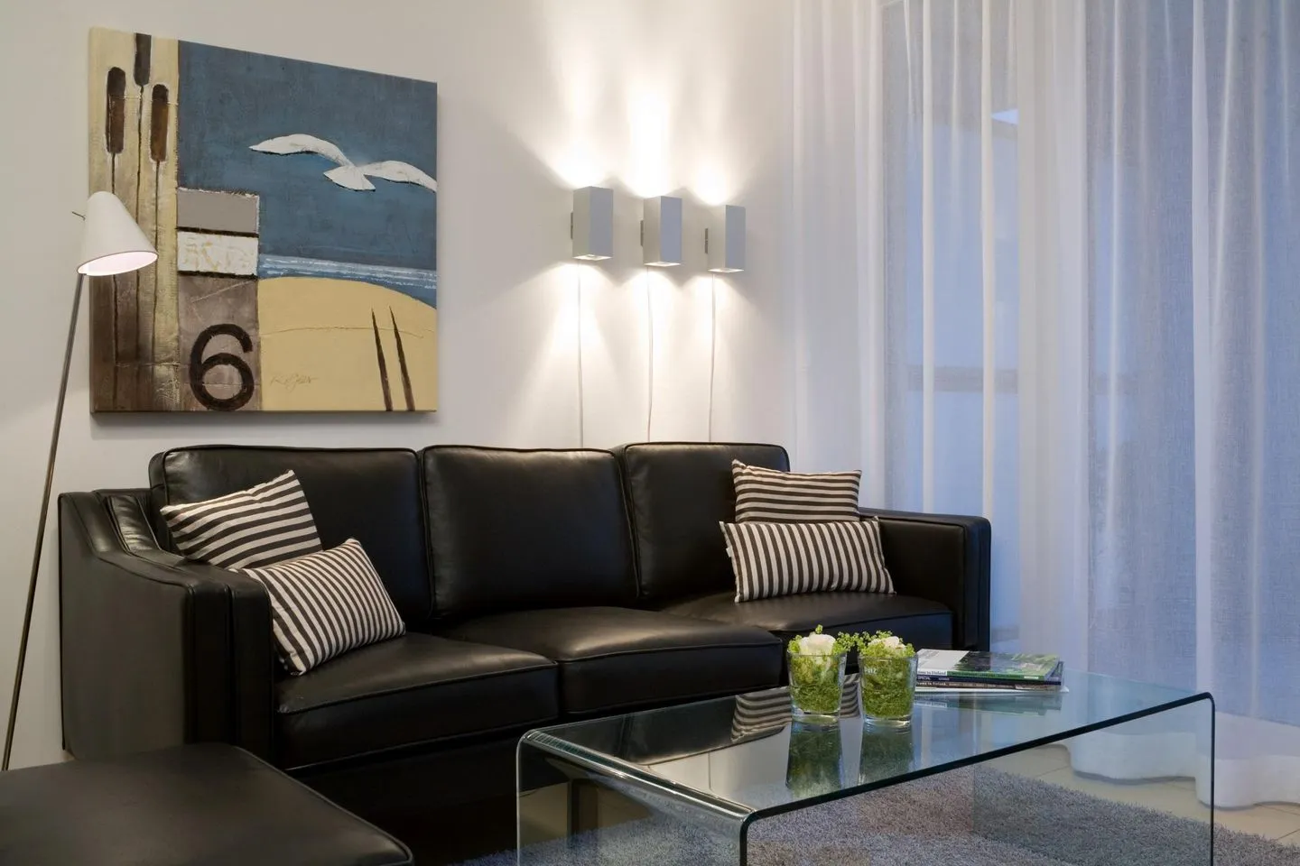Amrumer Welle Ferienwohnung „Aalto" Wittdün auf Amrum - Maritimes Bild in der Ferienwohnung Aalto in Wittdün auf Amrum