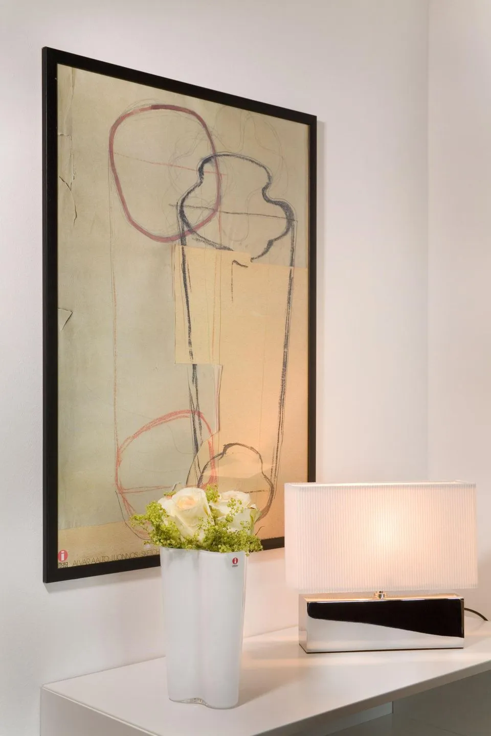 Amrumer Welle Ferienwohnung „Aalto" Wittdün auf Amrum - Kunst in der Ferienwohnung Aalto in Wittdün auf Amrum