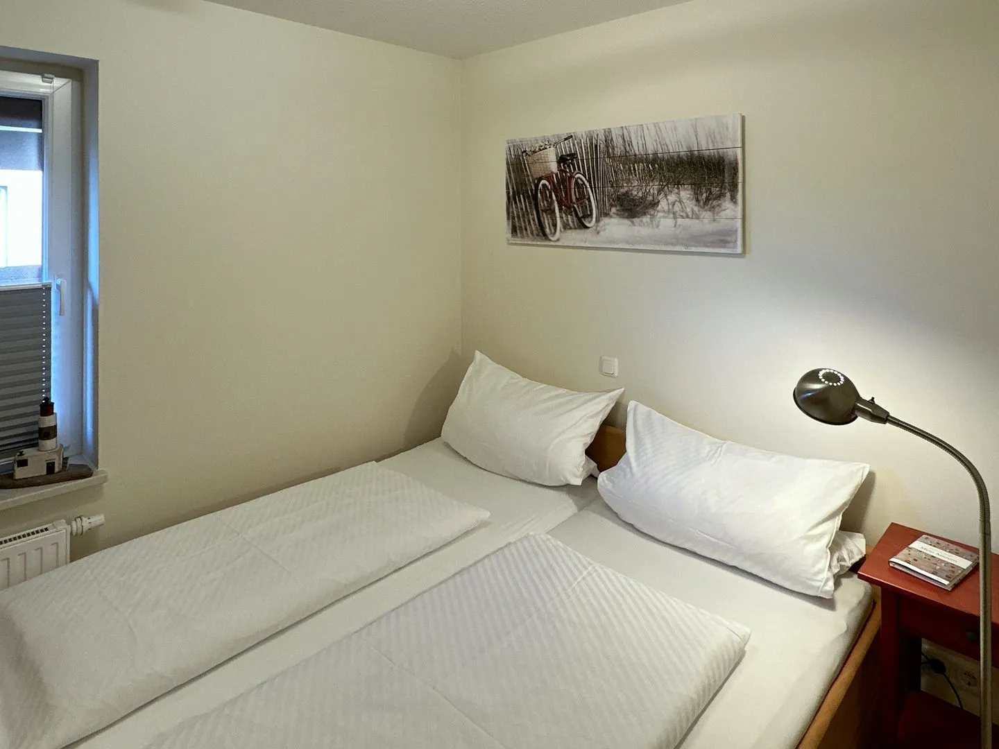 Ferienwohnung *Ose* Wittdün auf Amrum - Schlafzimmer in der Ferienwohnung Ose in Wittdün auf Amrum