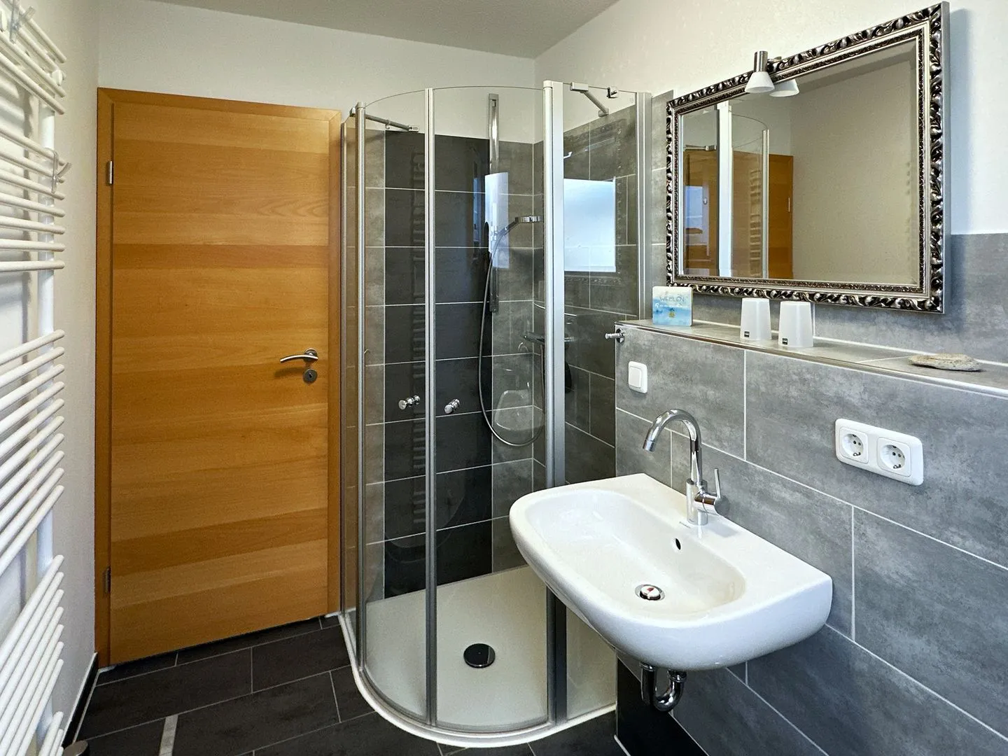 Ferienwohnung *Ose* Wittdün auf Amrum - Badezimmer in der Ferienwohnung Ose in Wittdün auf Amrum