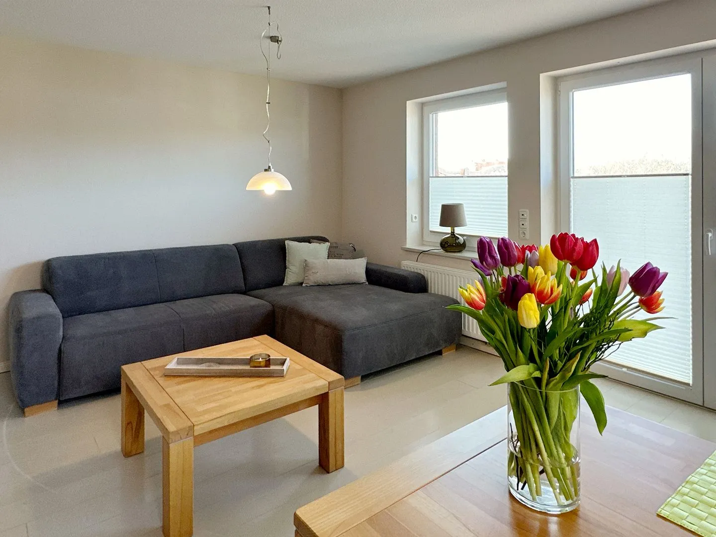 Ferienwohnung *Ose* Wittdün auf Amrum - Wohnzimmer in der Ferienwohnung Ose in Wittdün auf Amrum