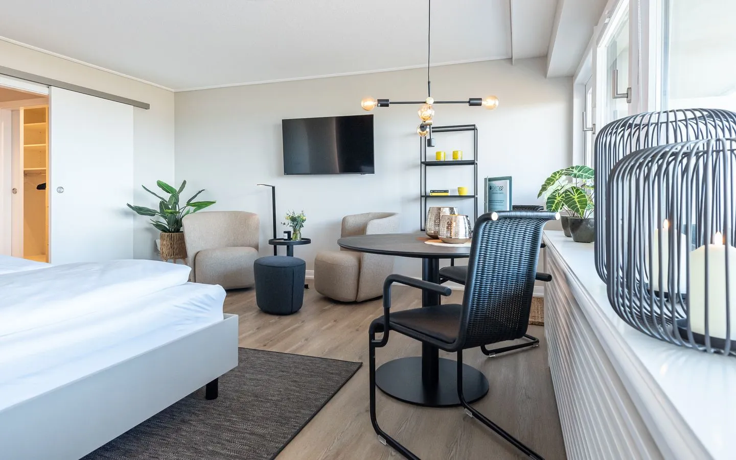 Meerblick - Logenplatz 64 Wenningstedt - Wohnzimmer