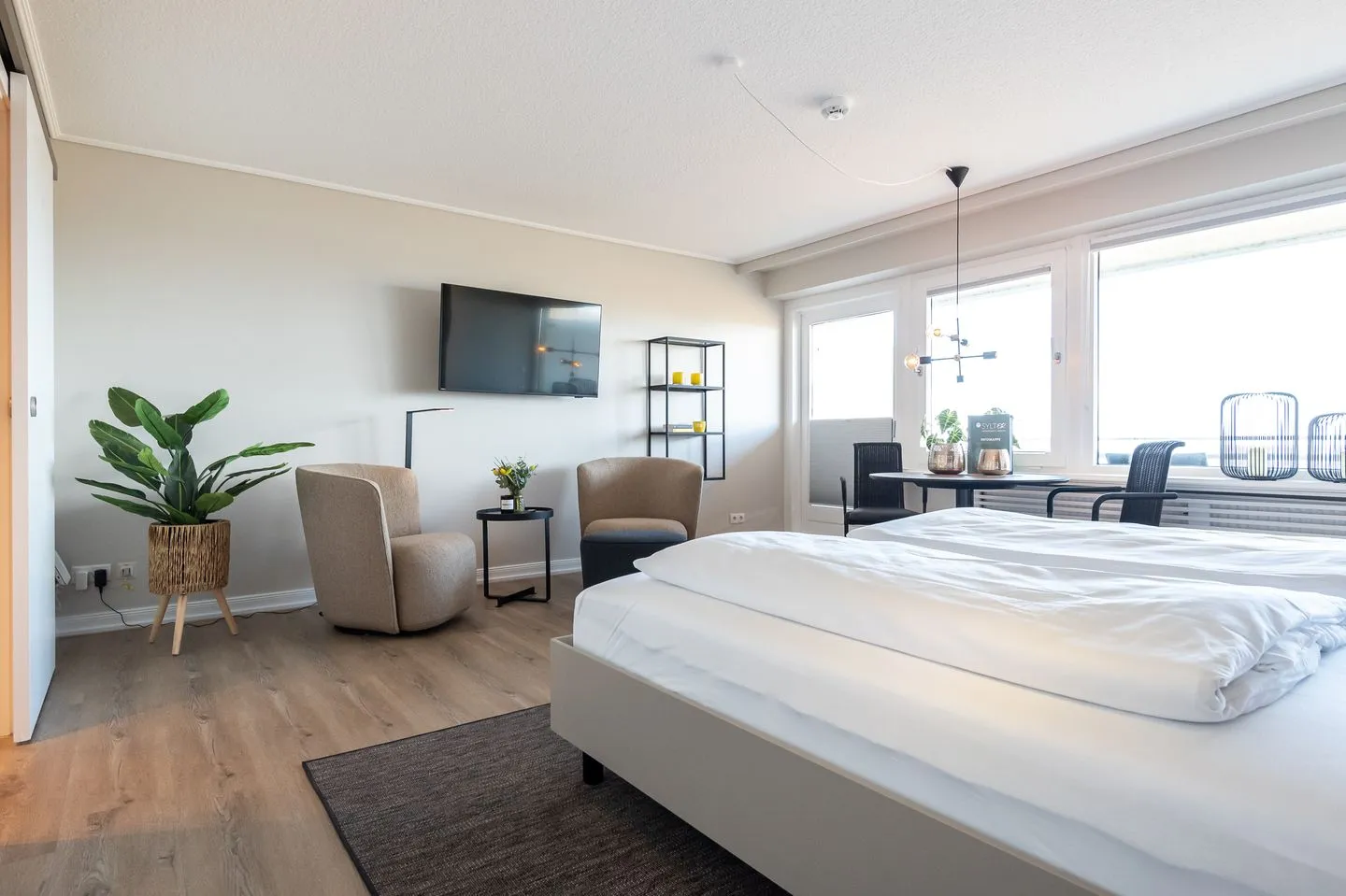 Meerblick - Logenplatz 64 Wenningstedt - Wohnzimmer