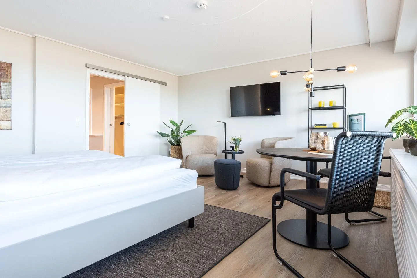 Meerblick - Logenplatz 64 Wenningstedt - Wohnzimmer