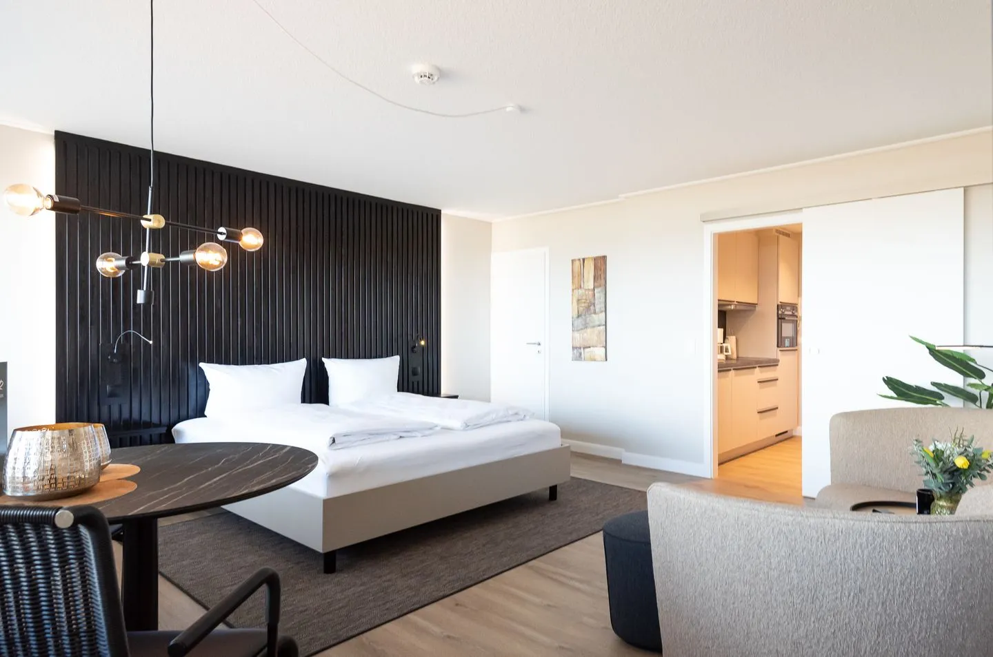 Meerblick - Logenplatz 64 Wenningstedt - Wohnzimmer