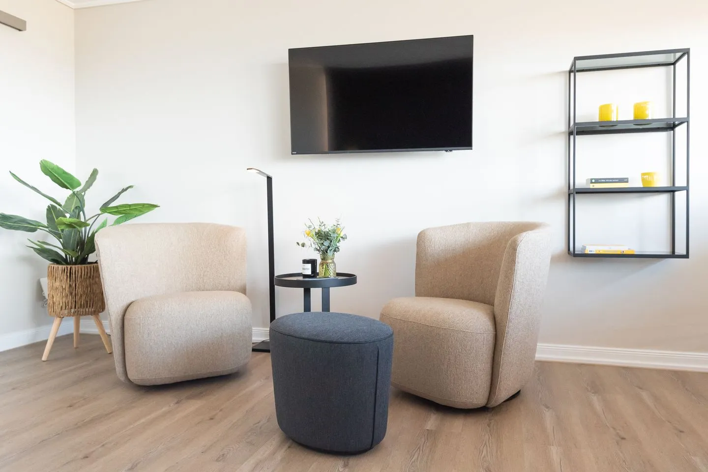 Meerblick - Logenplatz 64 Wenningstedt - Wohnzimmer