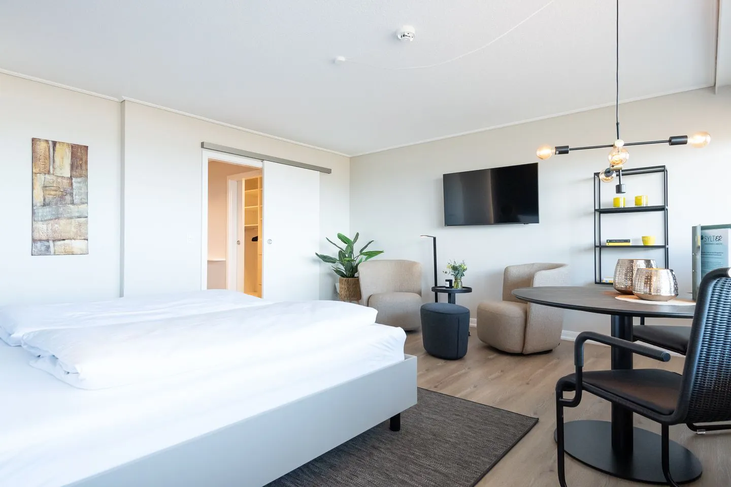 Meerblick - Logenplatz 64 Wenningstedt - Wohnzimmer