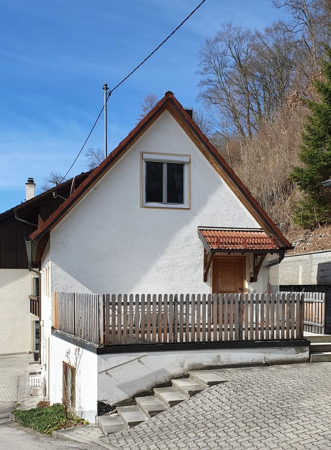 Ferienwohnung "Amperschlucht" Grafrath - Fassade / Eingang