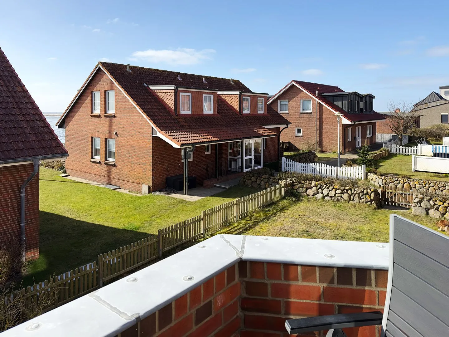 Haus *Südspitze 18* Ferienwohnung Südspitze 18/6 - Meerblick Wittdün auf Amrum - Balkon