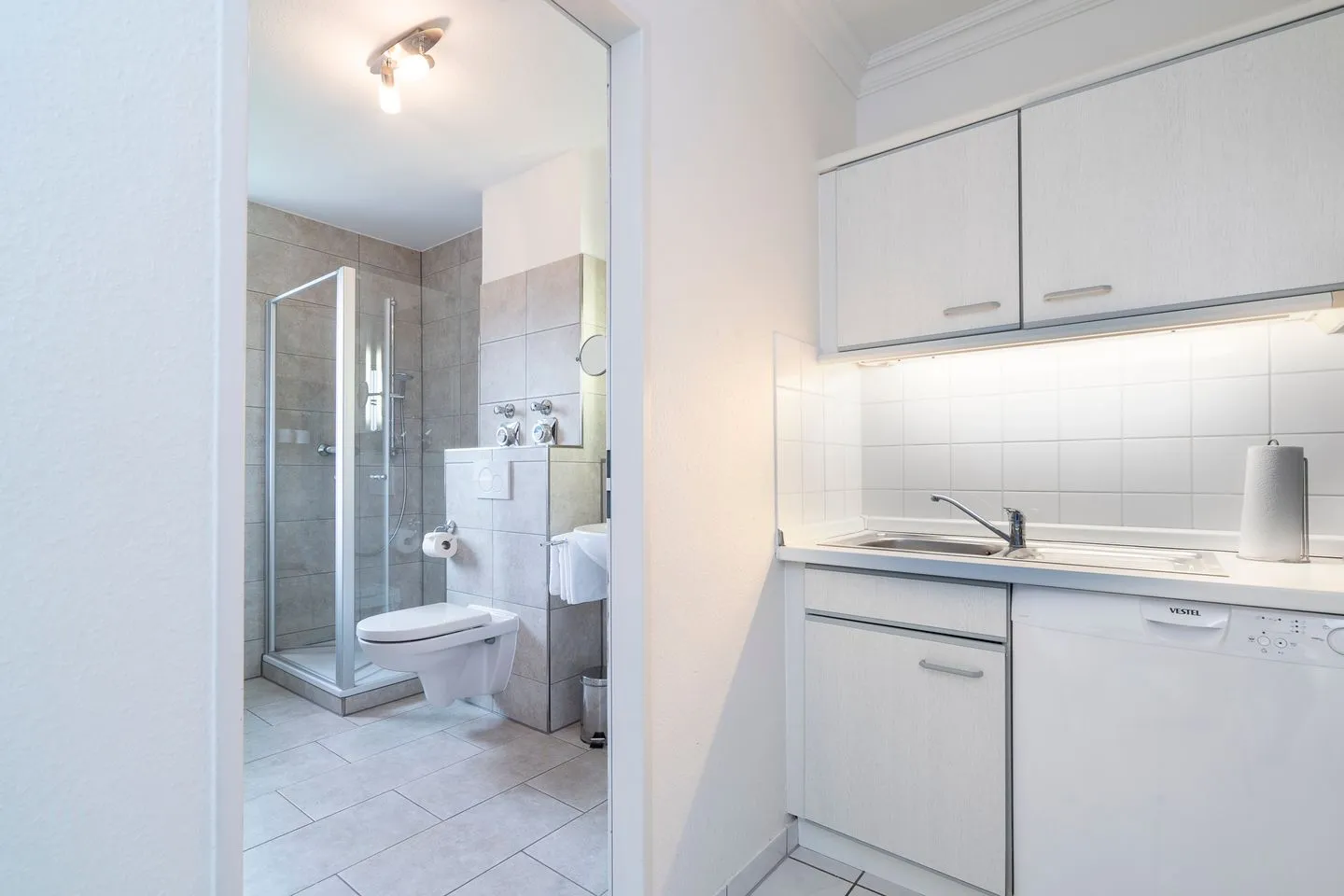 Wohnpark am Mühlenteich Ferienwohnung Nr. 17 Timmendorfer Strand - Küche / Küchenzeile