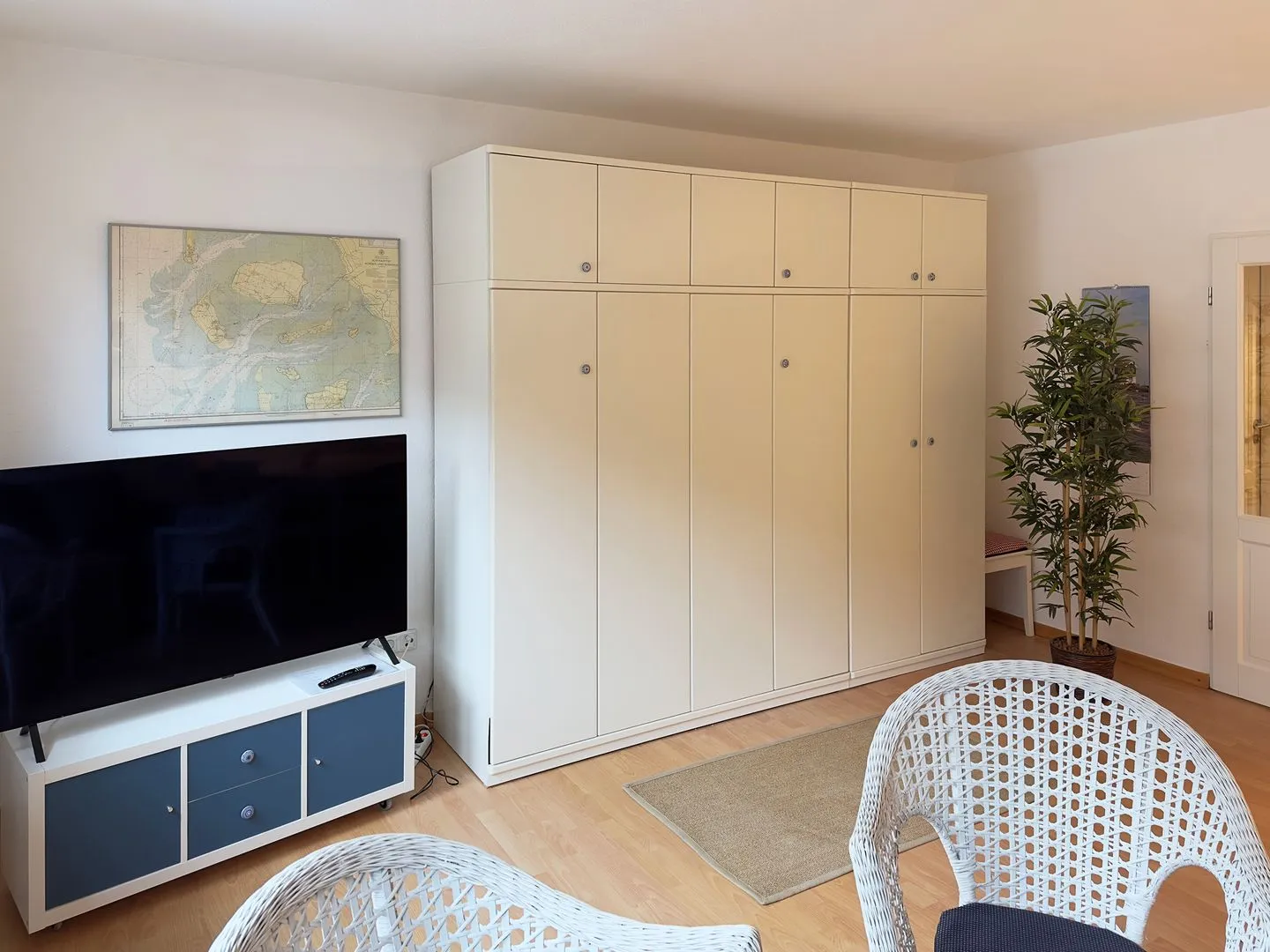 Huus Heverknob Ferienwohnung *Strandlöper* Wittdün auf Amrum - Wohnzimmer der Ferienwohnung Strandlöper in Wittdün auf Amrum
