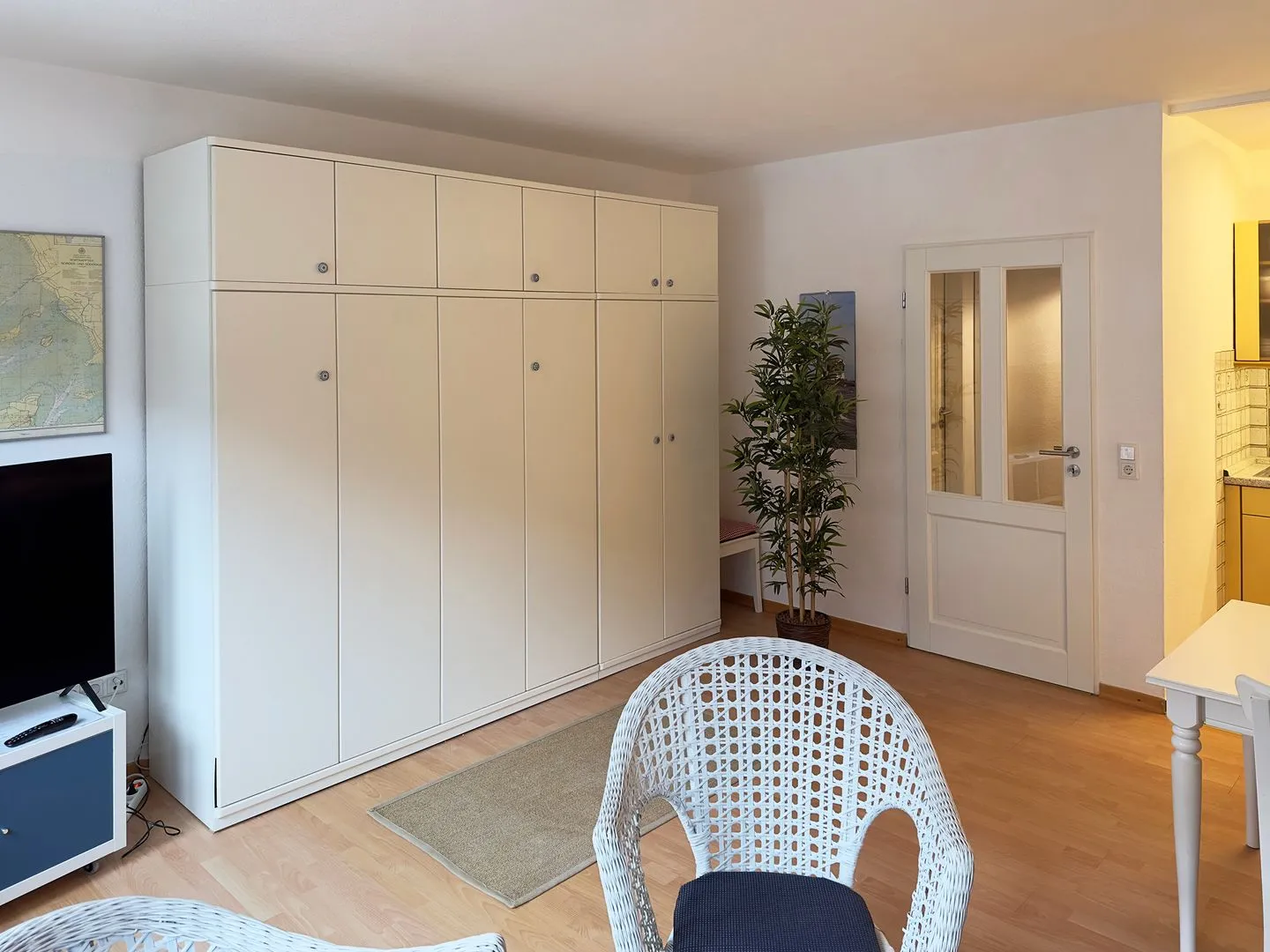 Huus Heverknob Ferienwohnung *Strandlöper* Wittdün auf Amrum - Wohnzimmer der Ferienwohnung Strandlöper in Wittdün auf Amrum