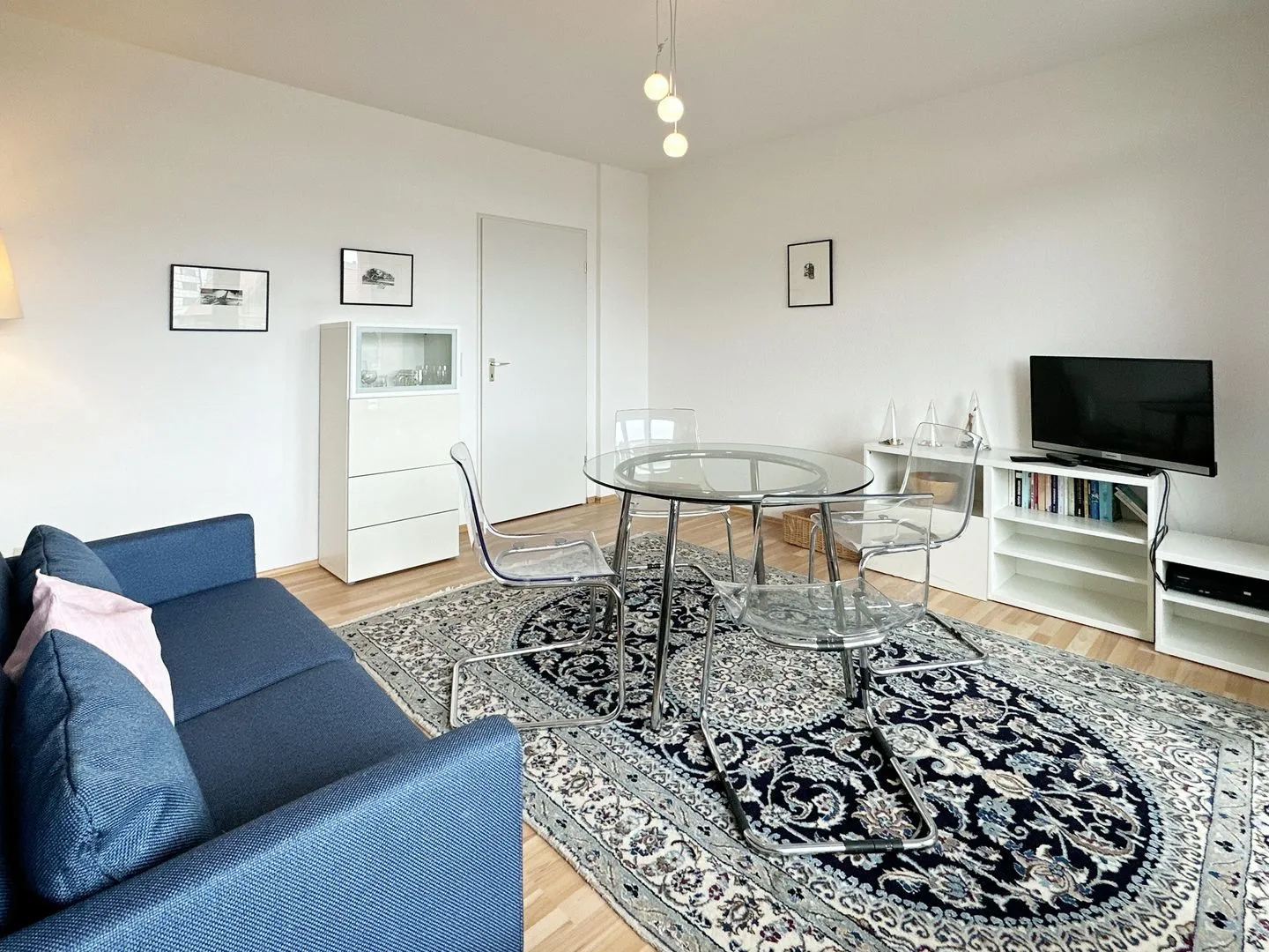 Haus Nordenlicht Ferienwohnung „Dr. Buchholtz" Wittdün auf Amrum - Wohnzimmer der Ferienwohnung Buchholtz in Wittdün auf Amrum