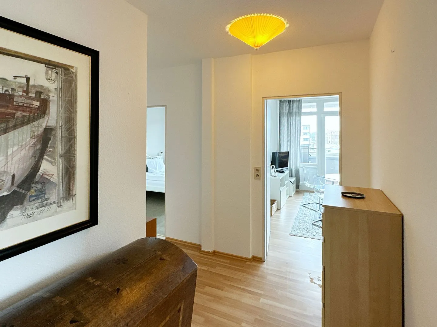 Haus Nordenlicht Ferienwohnung „Dr. Buchholtz" Wittdün auf Amrum - Wohnzimmer