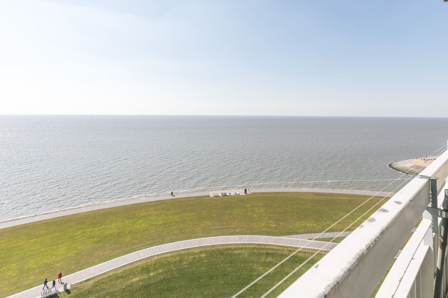 Hochhaus, Whg. Meeresrauschen / 12. OG, Ausblick
