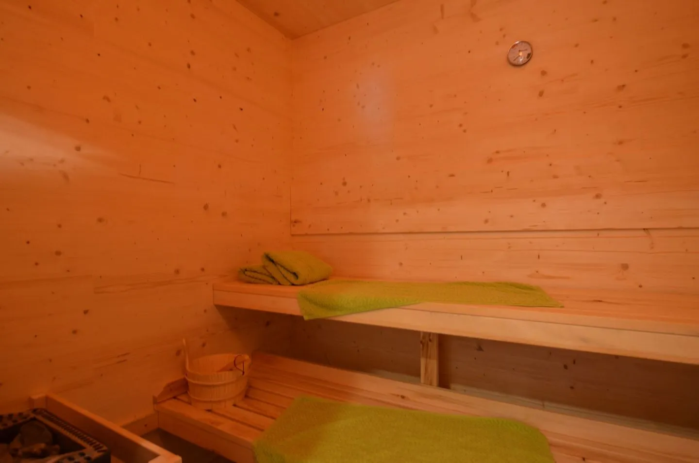 Waldromantik - Feriendorf Via Claudia Haus 75 Lechbruck am See - Sauna