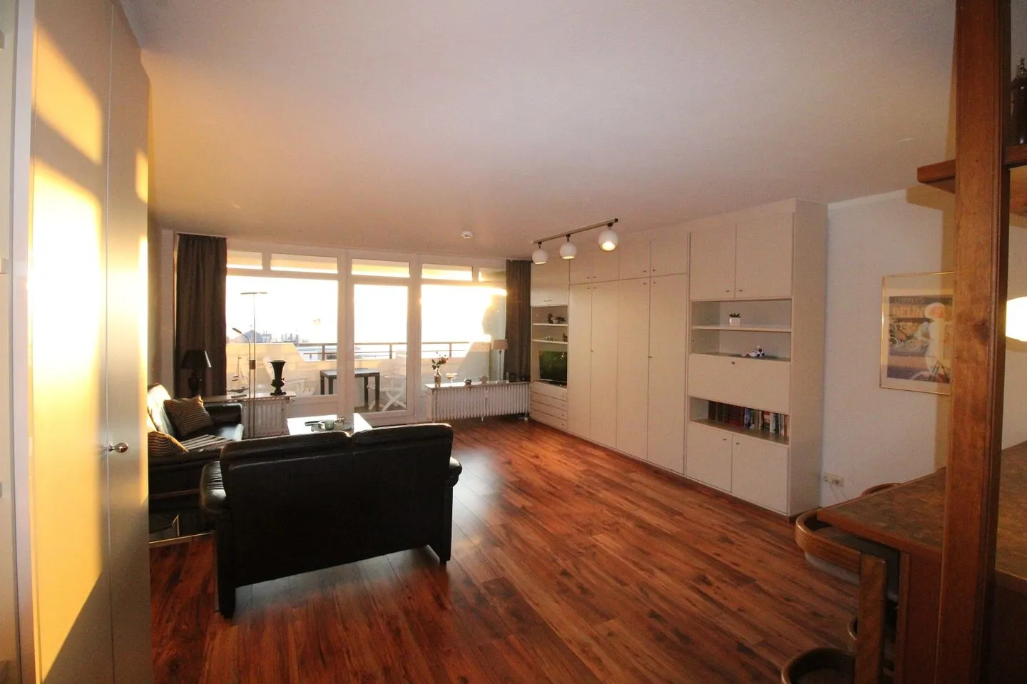 Panorama Whg 108, 8. OG - Wohnzimmer