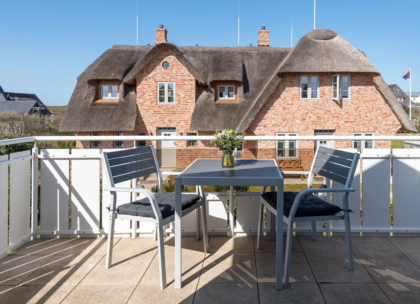 LH Strandgeflüster, App.2 Wenningstedt - Balkon