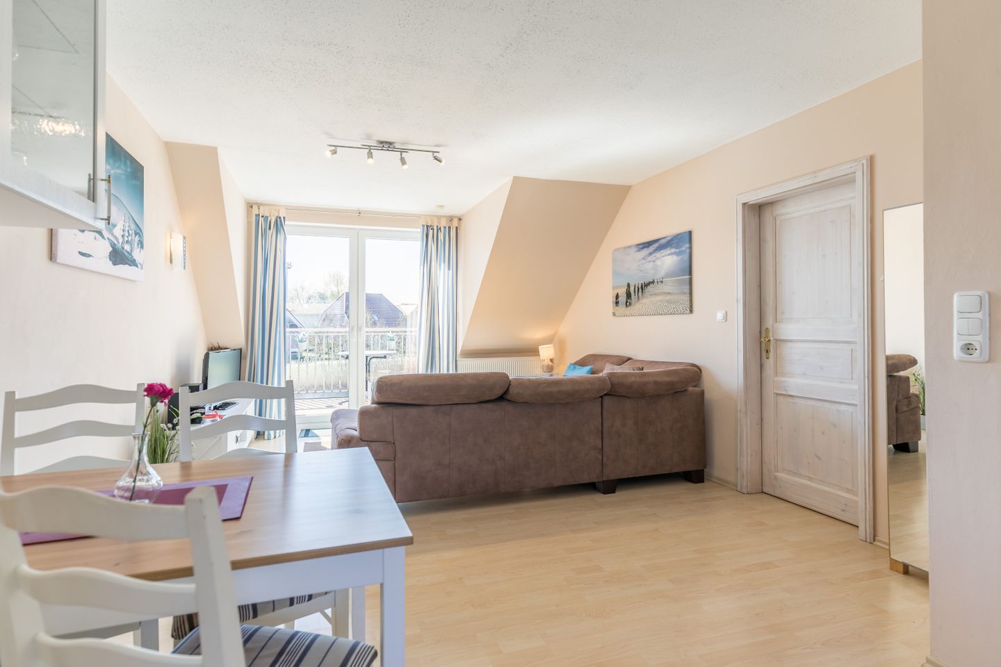 Haus am Teich, Whg. 2, Wohnzimmer