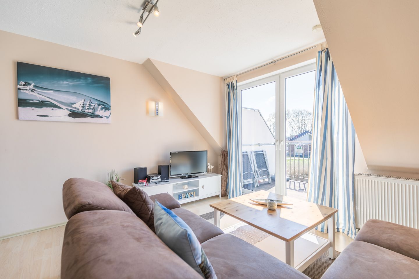 Haus am Teich, Whg. 2, Wohnzimmer