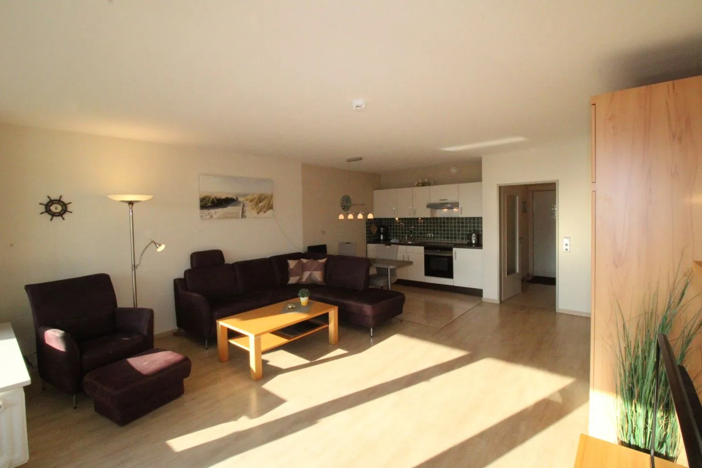 Panorama Whg 66, 4. OG - Wohnzimmer