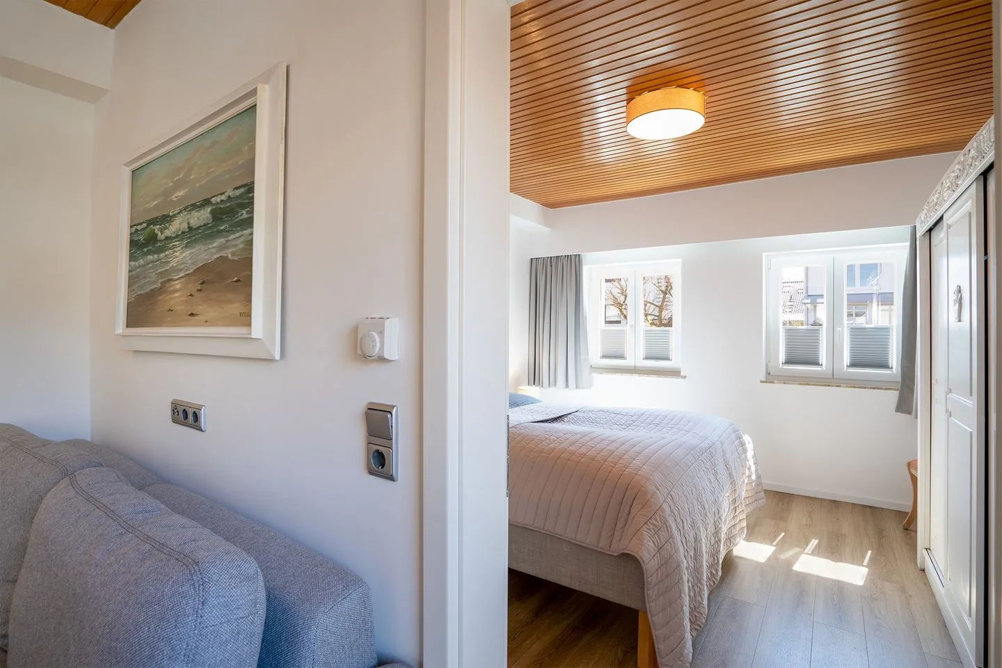 (STR85a) Ferienwohnung "Strandleben" Niendorf - Schlafzimmer