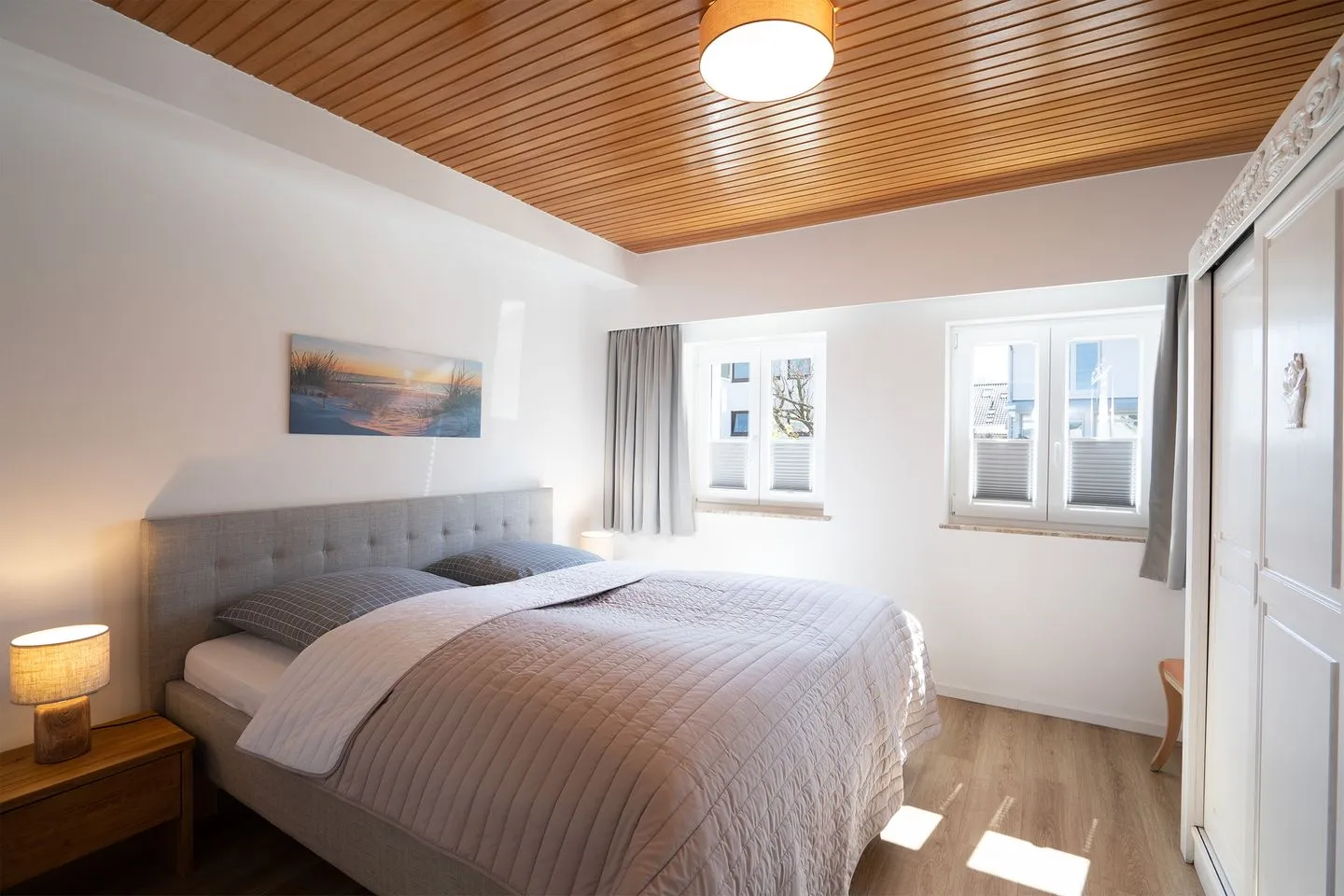 (STR85a) Ferienwohnung "Strandleben" Niendorf - Schlafzimmer
