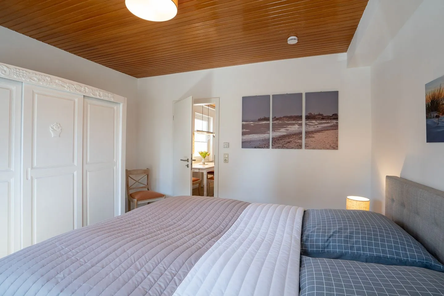 (STR85a) Ferienwohnung "Strandleben" Niendorf - Schlafzimmer