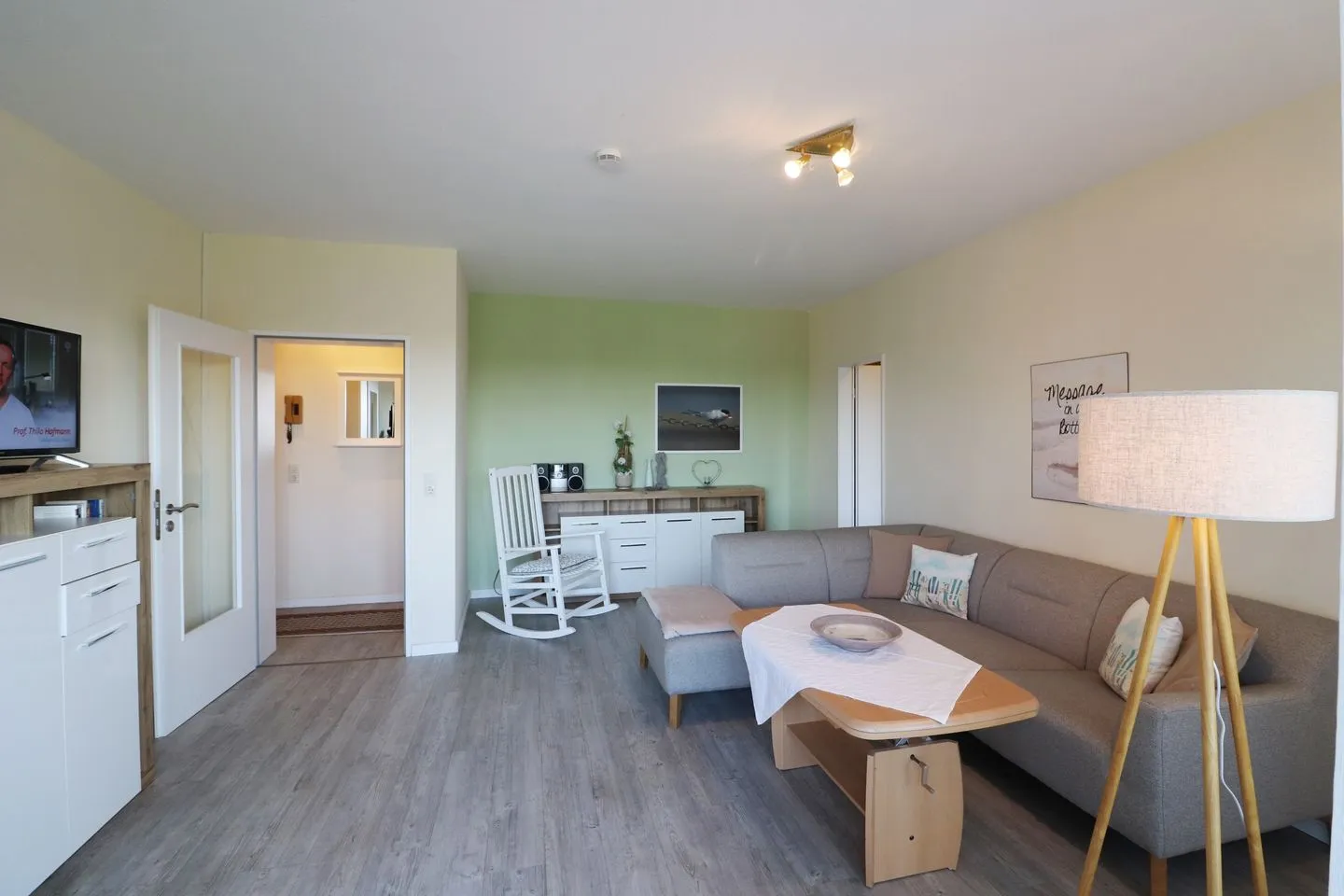 Haus Övern Diek Wohnung 2 Büsum - Wohnzimmer