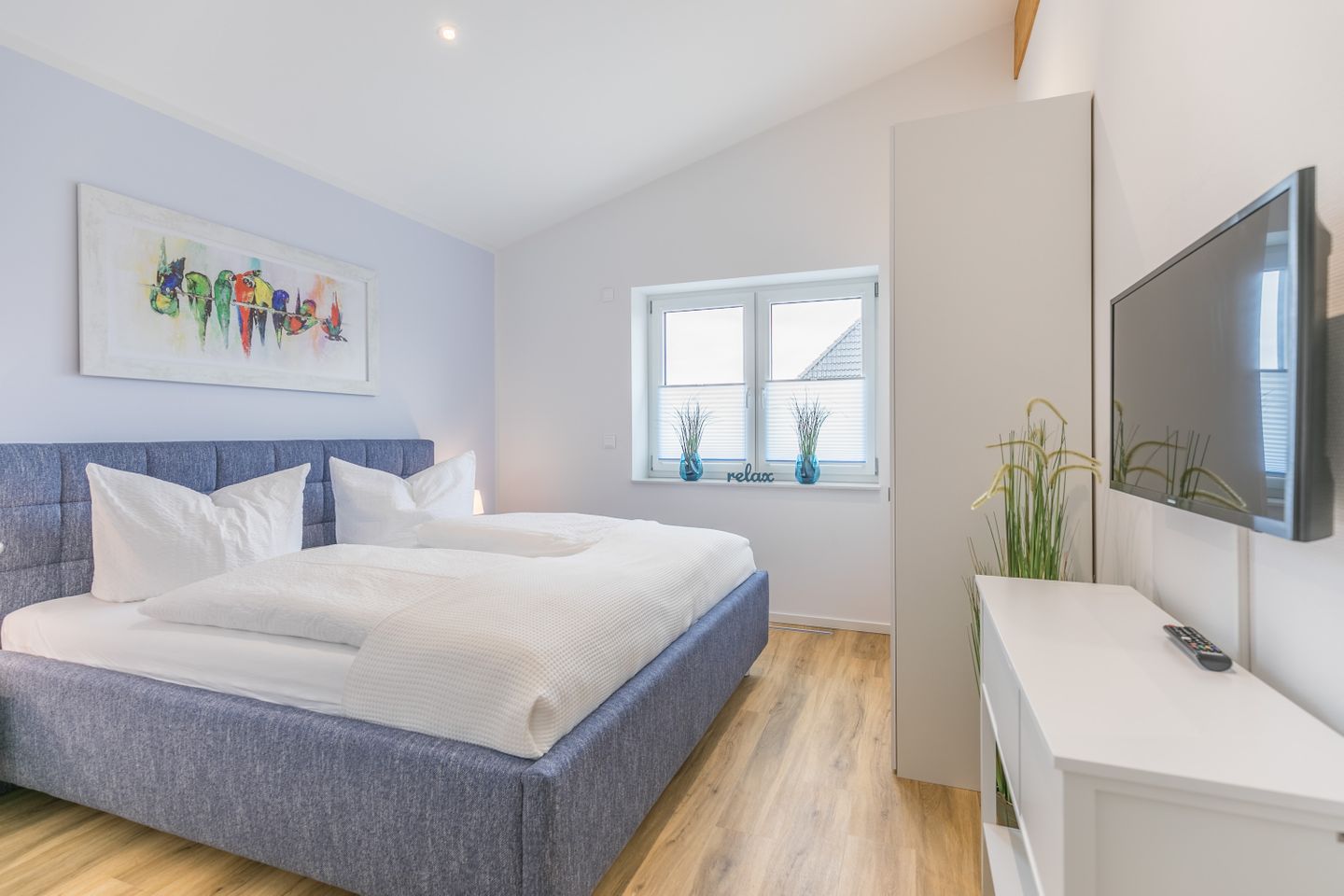 Deichidyll, Whg. Glücksmomente, Schlafzimmer 1