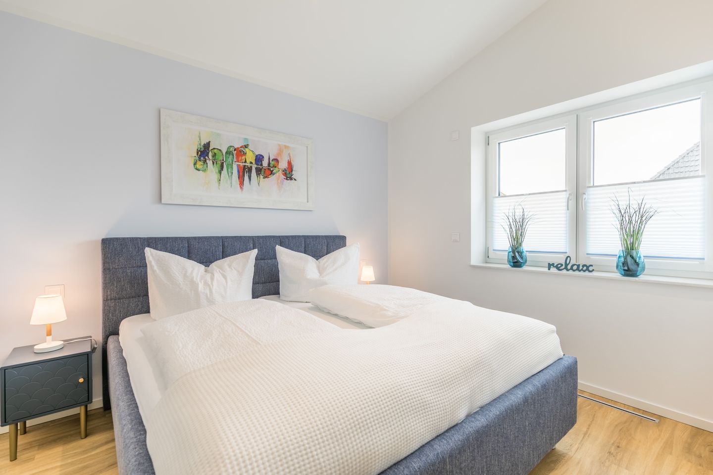 Deichidyll, Whg. Glücksmomente, Schlafzimmer 1